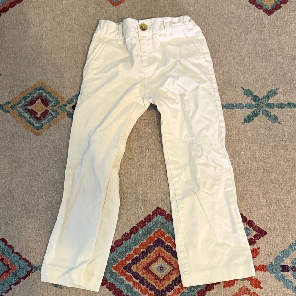 Janie and Jack white slacks